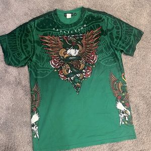 Affliction tee size small